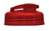 Garyline® Mini Mountain Tritan® Bottle with Flip-Top Lid - 22 oz. - Translucent red lid